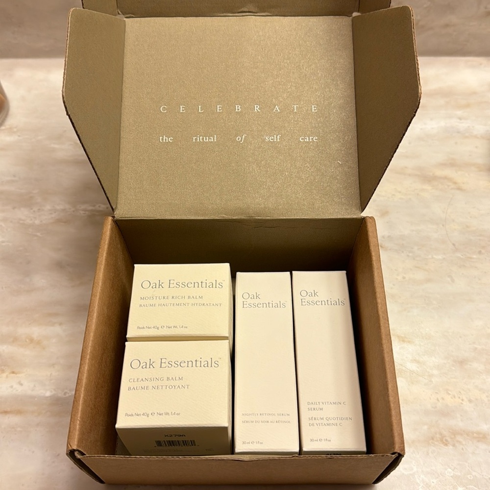 Oak Essentials Skin Care Set